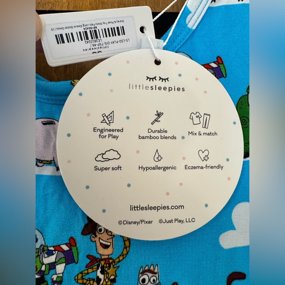 Little Sleepies Blue Toy Story Dress - Picture 3 of 16